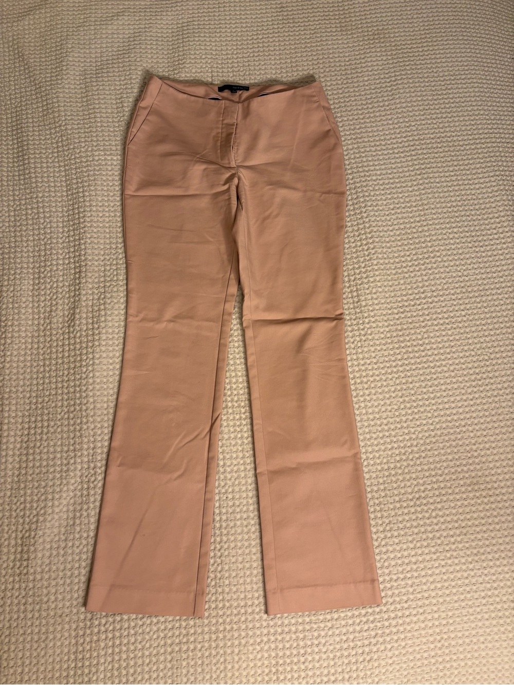 Harve Benard Flare-Leg Jeans in Blush